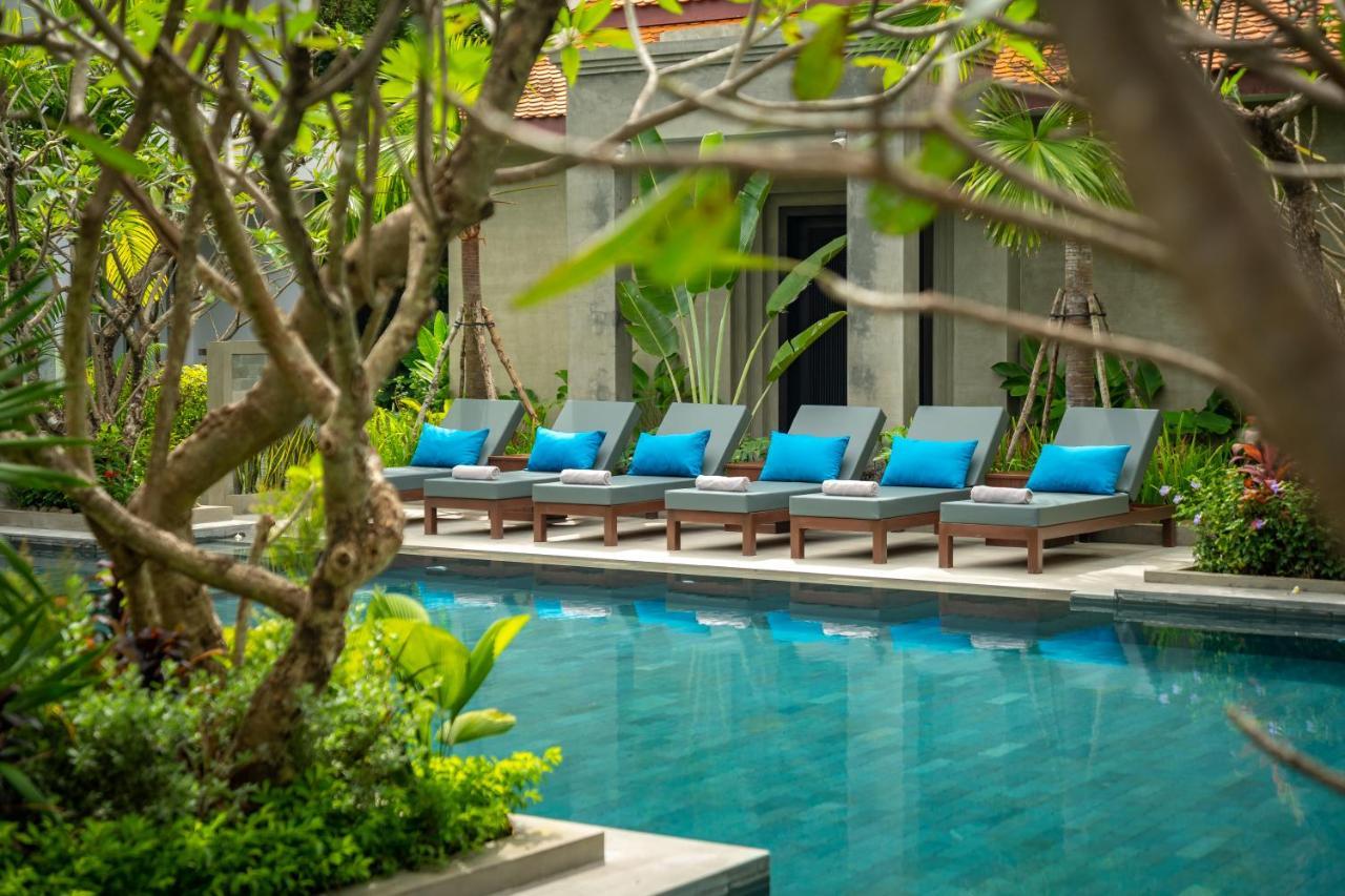 Eightfold Urban Resort Siem Reap Eksteriør bilde The swimming pool at the hotel
