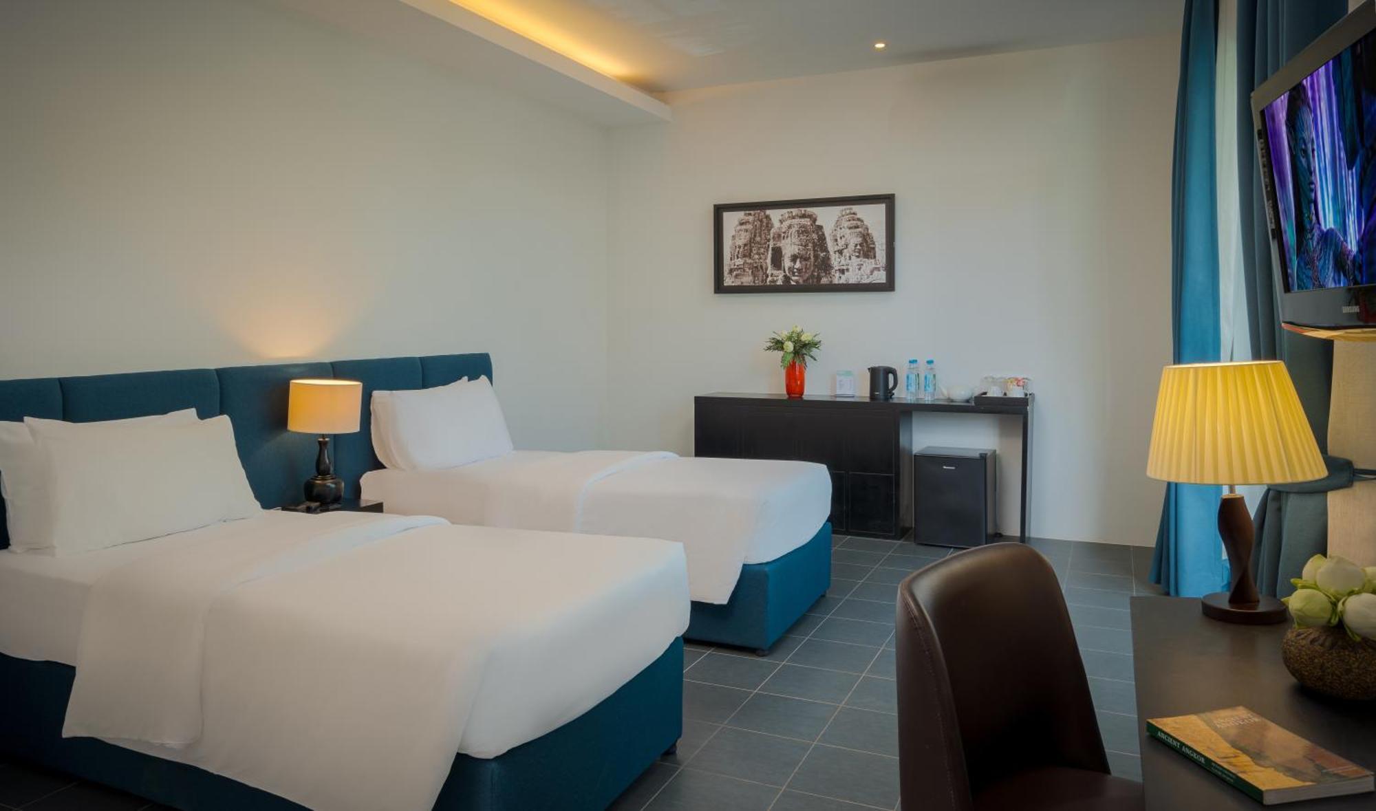 Eightfold Urban Resort Siem Reap Rom bilde Deluxe room
